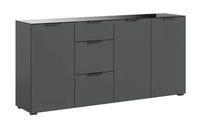 Produktbild von xonox.home Kommode Ray anthrazit Nachbildung 179x86x40 cm
