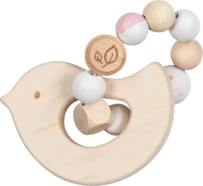 Image de Goki Elastik, hochet en bois avec perles -