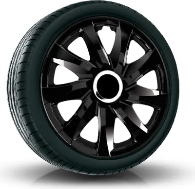 Produktbild von Radkappen Radzierblenden (4Stück) 16 Zoll schwarz DRIFT Z458634