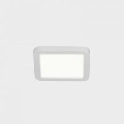 Image de KOHL LIGHTING DISC SLIM SQ Luminaire encastré avec cadre 145 x 145 mm, blanc, 12 W, CRI 80, 4000 K, non gradable