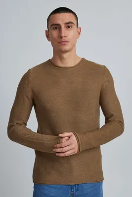 Immagine prodotto di !Solid SDJarah Maglione da uomo in maglia fine con scollo rotondo e lavorazione a maglia strutturata