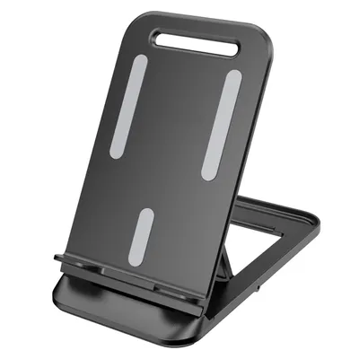 Obrázek produktu pro Univerzální skládací stojan na tablet HQWear na telefon, černý