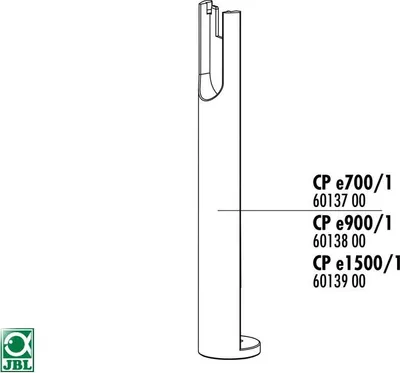 Produktbild von JBL Ersatzteil CP e700/1 Fuß für Filterbehälter