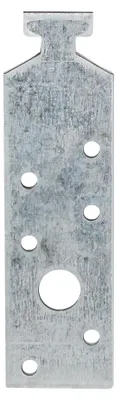 Profilanker für Halfenschienen 28/15, Stahl, 160x34x3 mm, silber