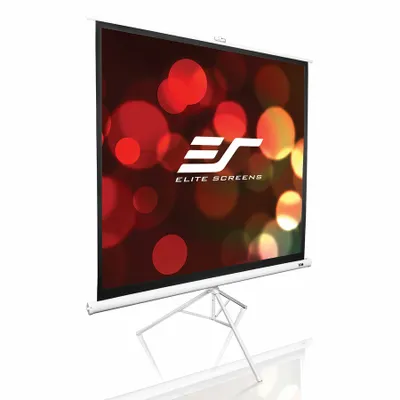 Produktbild von Elite Screens T120NWV1, 4:3, 1829 mm, 2438 mm, 11.2 kg, Weiß, Weiß