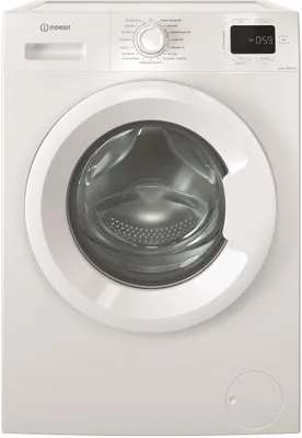 Image de Lave-linge hublot INDESIT IM642MYTIMEFR, 6 kg, 1200 trs/min, Moteur Induction, Blanc