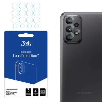 Produktbild von 3mk Hybridglas Lens Protection für Samsung Galaxy A23 4G Kamera Objektiv Kameralinse 0,16mm 6H (4 Stück)