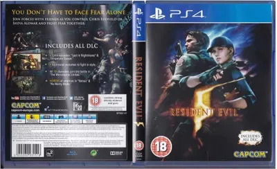 Produktbild von Capcom Resident Evil 5 HD Remake, PlayStation 4, M (Reif), Physische Medien
