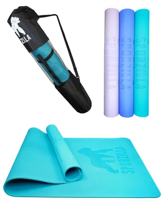 Obrázok produktu pre XXL podložka na jogu, protišmyková, fitness podložka, 200 x 100 cm, hrúbka 8 mm