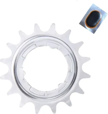 Produktbild von Shimano Ritzel für Getriebenaben SM-GEAR 19 Zähne 2,3 mm in silber inkl. Schlauchflicken