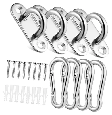 Produktbild von Hängemattenhaken aus Metall für Deckenmontage