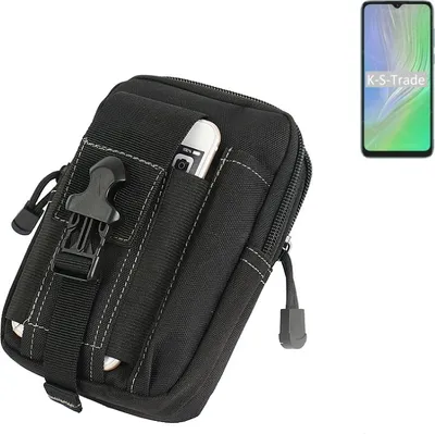 Produktbild von K-S-Trade Gürtel Tasche kompatibel mit Blackview A55 Gürteltasche Holster Schutz Hülle Handy Hülle Smartphone outdoor Handy-Hülle schwarz