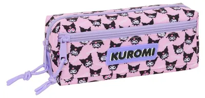 Productafbeelding van Hello Kitty Kuromi drievoudige pennenetui