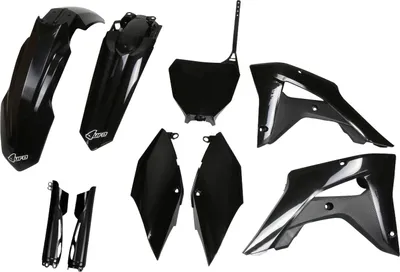 Produktbild von Ufo Honda Crf 250rx/450rx 2019-2021 Hokit120f-001 Fork Protectors & Plastikbausatz One Size