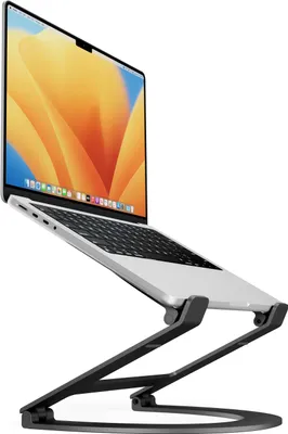 Produktbild von Twelve South TS-2201, Laptop-Ständer, Schwarz, 3,2 kg, 0 - 45°, 264 mm, 224 mm