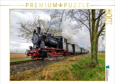 Produktbild von CALVENDO Puzzle Die Lok20 der Bergwarksbahn | 1000 Teile Lege-Größe 64x48cm Foto-Puzzle für glückliche Stunden