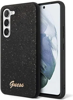 Immagine prodotto di Guess Guhcs24Shggshk S24 S921 Czarny/Black Custodia rigida Glitter Script