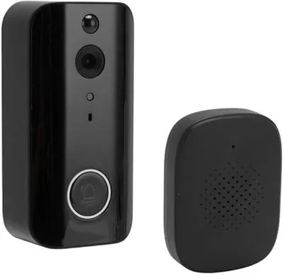 Obrázek produktu pro Bezdrátový dveřní interkom, rozlišení 1080p, detekce pohybu PIR, infračervené noční vidění, Wi-Fi 5G, baterie 4000 mAh
