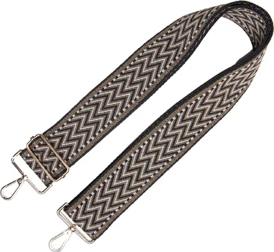 Produktbild von Juleeze JZBS0011 Taschengurt 5 Stück Schwarz-Weiß 140 cm