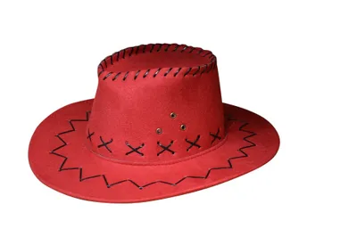 Produktbild von Cowboy Hut Westernhut Rot fuer Kinder