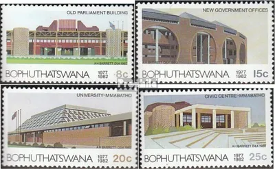 Produktbild von Briefmarken Bophuthatswana 1982 Mi 96-99 (kompl.Ausg.) postfrisch Unabhängigkeit
