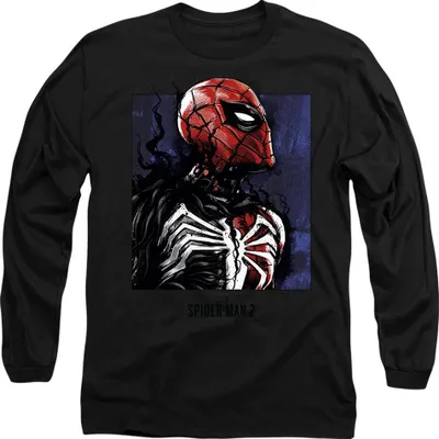 Produktbild von Spider-Man 2 - "Gamerverse Symbiote Parker" T-Shirt für Herren/Damen Uni TV14632 (XXL) (Schwarz)