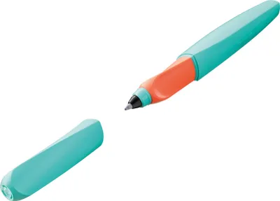Zdjęcie produktu dla Pelikan 935982, Wysuwany długopis, Pomarańczowy, Turkusowy, Niebieski, Oburęczny, 1 szt., Niemcy