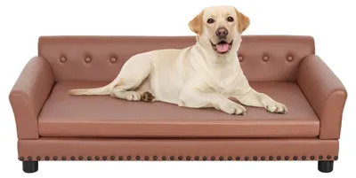 Imagen del producto de Cama para mascotas tipo sofá – Impermeable – Cama tipo sillón para perros – Con cojín desmontable – Talla XL