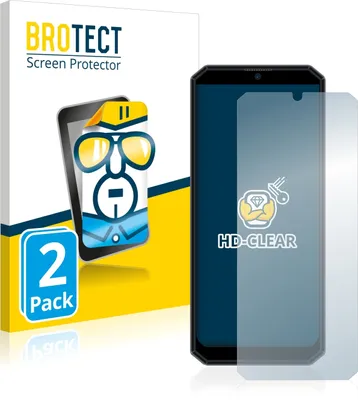 Produktbild von 2x Für Oukitel K15 Plus Schutzfolie BROTECT Displayschutz Display Schutz Folie Klar Transparent