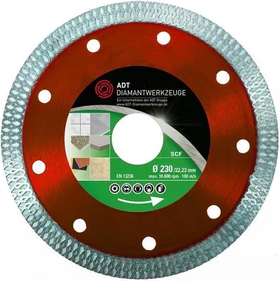 Produktbild von Diamanttrennscheibe Supercut Fliese / Ø 125 mm / 20,0 mm Bohrung
