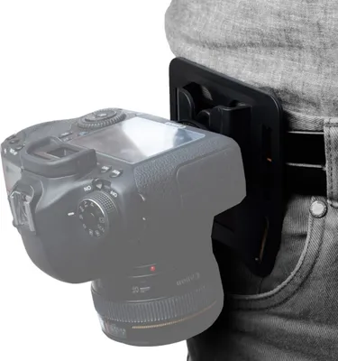 Produktbild von Kamera Gürtelhalterung Holster mit Schnellwechselplatte