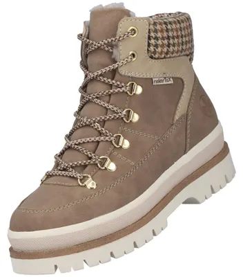 Immagine prodotto di Stivaletti da donna Rieker, modello Tex, foderati, color beige, codice prodotto Y6210-64