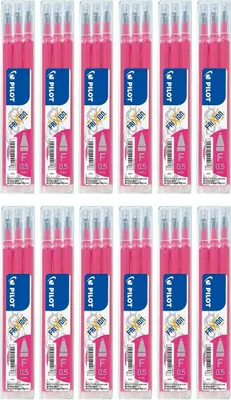 Produktbild von Pilot Frixion Ball Ersatzminen 0.5 pink- 36er-Set