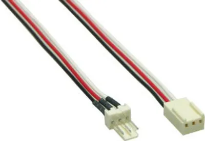 Produktbild von Lüfter Verlängerungskabel, 3pin St/Bu, ca. 30cm, Good Connections®