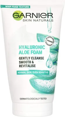 Image de Skin Naturals Cleansing Foam (mousse hyaluronique à l'aloès) 150 ml