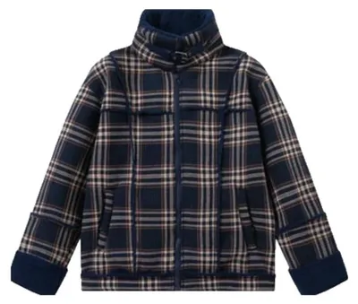 Productafbeelding van Gequilt Winterjack - Dames Vintage Ruitpatroon