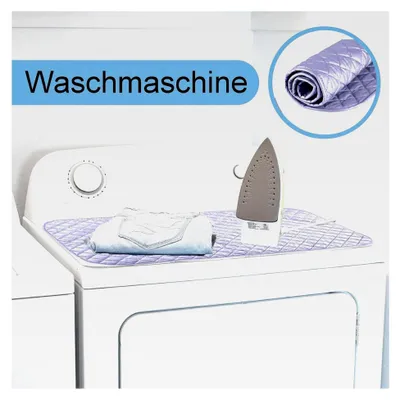 Produktbild von Bügelmatte 48 X 85 cm, Bügelunterlage für den Tisch, faltbares Bügelbrett, tragbares Bügelkissen, Tischbügelbrett