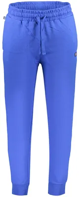 Image de Pantalon de jogging bleu pour homme - Élastique, confortable, avec poches et application