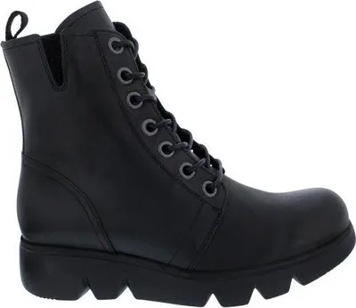 Produktbild von Wolky Hope XW Bootie 0632530-000, Softy wax - Glattleder, Schwarz, Schnürung u. Reißverschl. 38