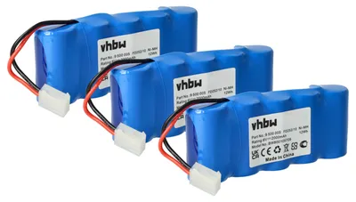 Produktbild von vhbw 3x Akku Ersatz für Bosch FD252/10 für Schiebetorantrieb Torantrieb Drehtorantrieb (2000 mAh, 6 V, NiMH)