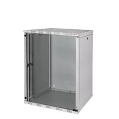 Obrázok produktu pre LogiLink W15B54G, Nástenný regál, 15U, 50 kg, 21 kg, Šedá
