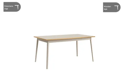Zdjęcie produktu dla Rose 05 - Stół (180) Pu1503 Sg Piasek Pustyni Pu1503 Sg Piasek Pustyni 05 B