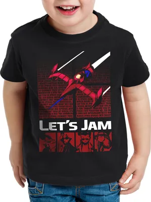 Produktbild von A.N.T. Let's Jam Space Cowboy Kinder T-Shirt bebop anime manga