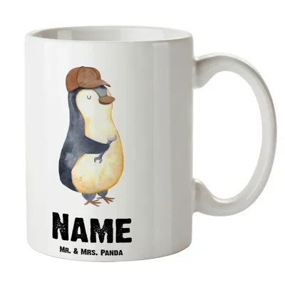 Produktbild von Mr. & Mrs. Panda Personalisierte Tasse Wenn Papa es nicht reparieren kann, sind wir am Arsch - Weiß - Personalisierte Geschenke, Tasse mit Namen, Vatertag, Schwester, Opa