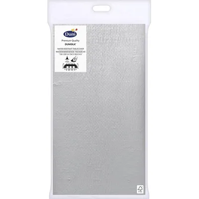 Productafbeelding van Tafellaken Silver Dunisilk 138 x 220 cm Duni