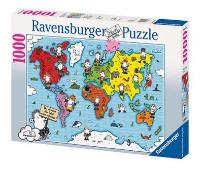 Produktbild von Die Welt der Schafe - Puzzle 1000 Teile Sheepworld