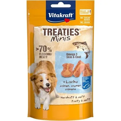 Obrázek produktu pro Vitakraft 34048, Pamlsky, Pes, Dospělý jedinec, Losos, 48 g, Bez cukru