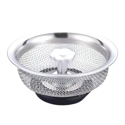 Produktbild von Küchenspülenfilter Rostfreier hochdichter Edelstahl-Badablaufstopfen für Restaurants-A