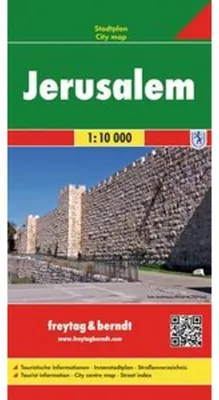 Obrázok produktu pre Jeruzalem 1 : 10 000. mapa mesta