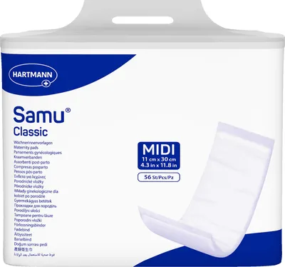 Immagine prodotto di Imbottiture di maternità Samu, Midi 56 pz